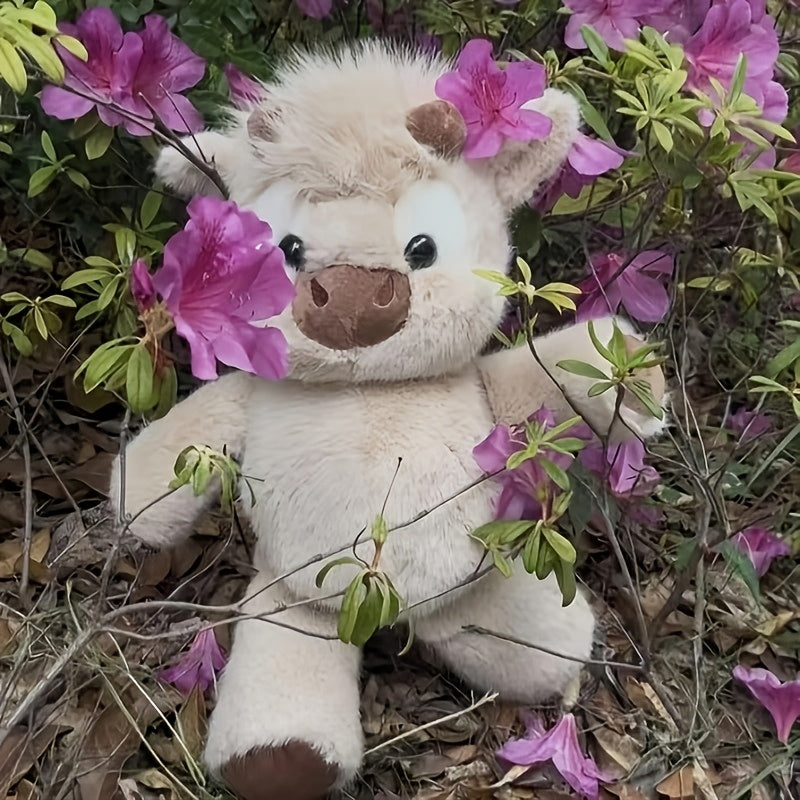 40cm 15 74in kawaii highland cow stuffed animal soft plush