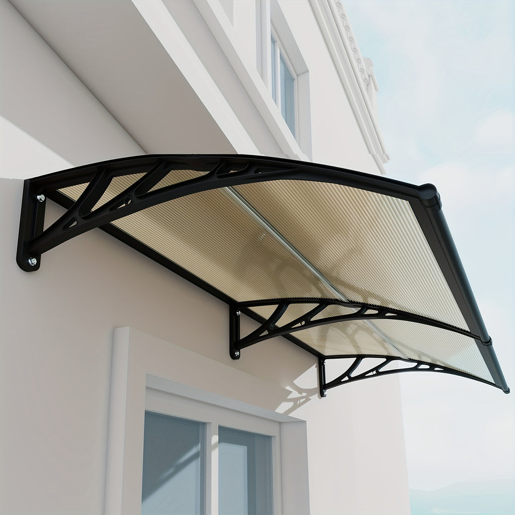 uv resistant weather polycarbonate patio awning abs frame