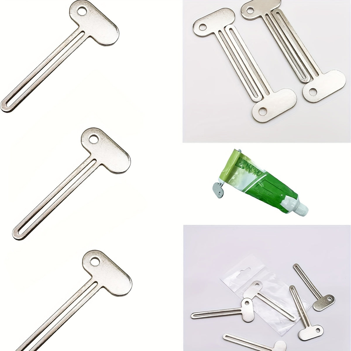 3pcs toothpaste squeezer manual bathroom toothpaste facial