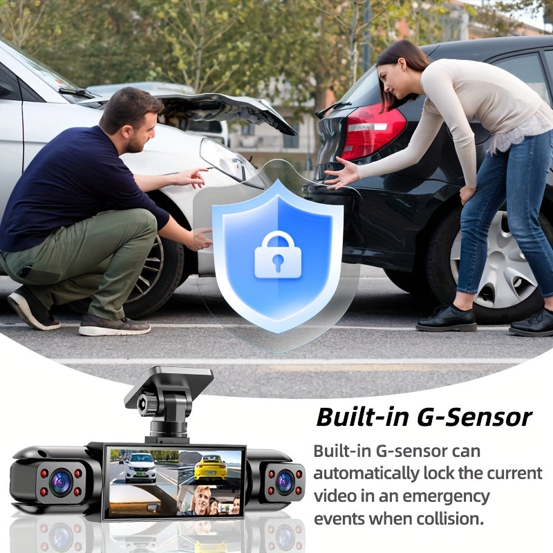 axh 360 panoramic 3 4 lens channel 1080p hd   safety