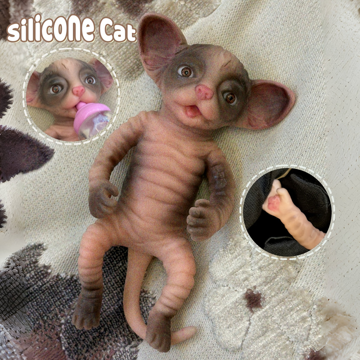 6 inch 15cm cuddly       solid open