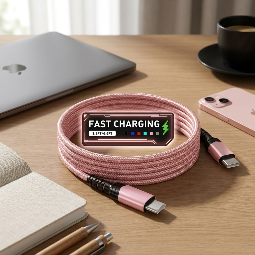 type c type c fast charging cable high speed data