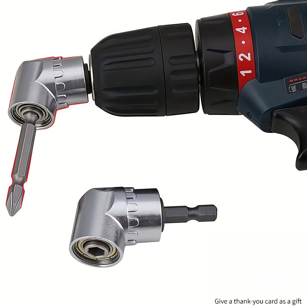 right angle drill bit quick change screwdriver adapter