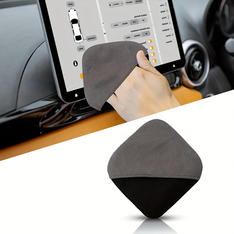 microfiber car touchscreen cleaning cloth hexagonal non