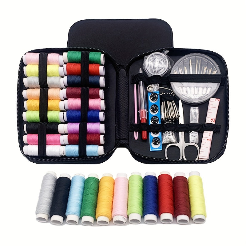 85pcs beginner   basic hand sewing deluxe starter kit