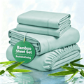 4pcs bamboo fiber sheet set 2200