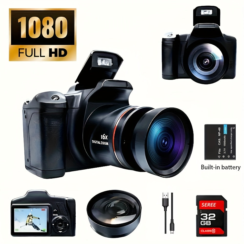 gift digital camera photography 2 4 inch lcd screen 16x