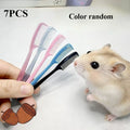random 7pcs set   grooming brush kit small animals