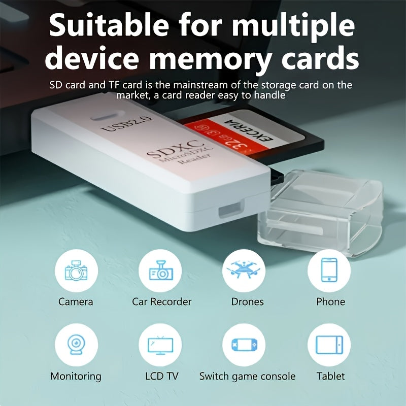 usb 2 0 sd card reader suitable pc sd tf card usb adapter