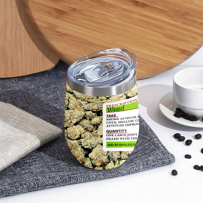 1 12oz themed prescription label   double wall vacuum