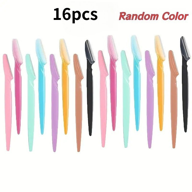 16pcs random color deluxe facial hair removal razor premium