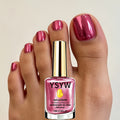 raspberry   nail hardener natural quick dry long
