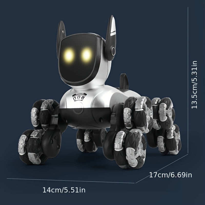rechargeable electronic interactive intelligent robot dog