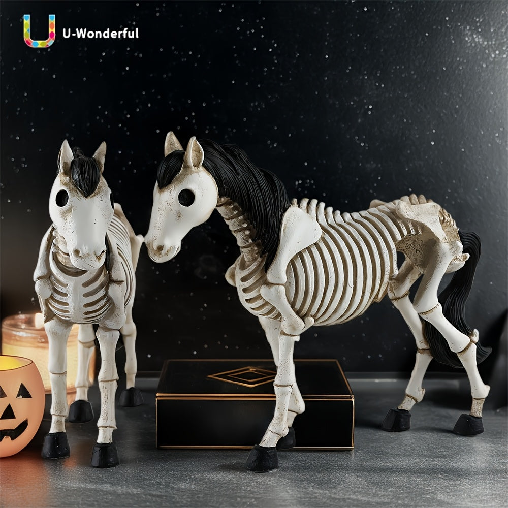 unique halloween party gift featuring a skeleton horse