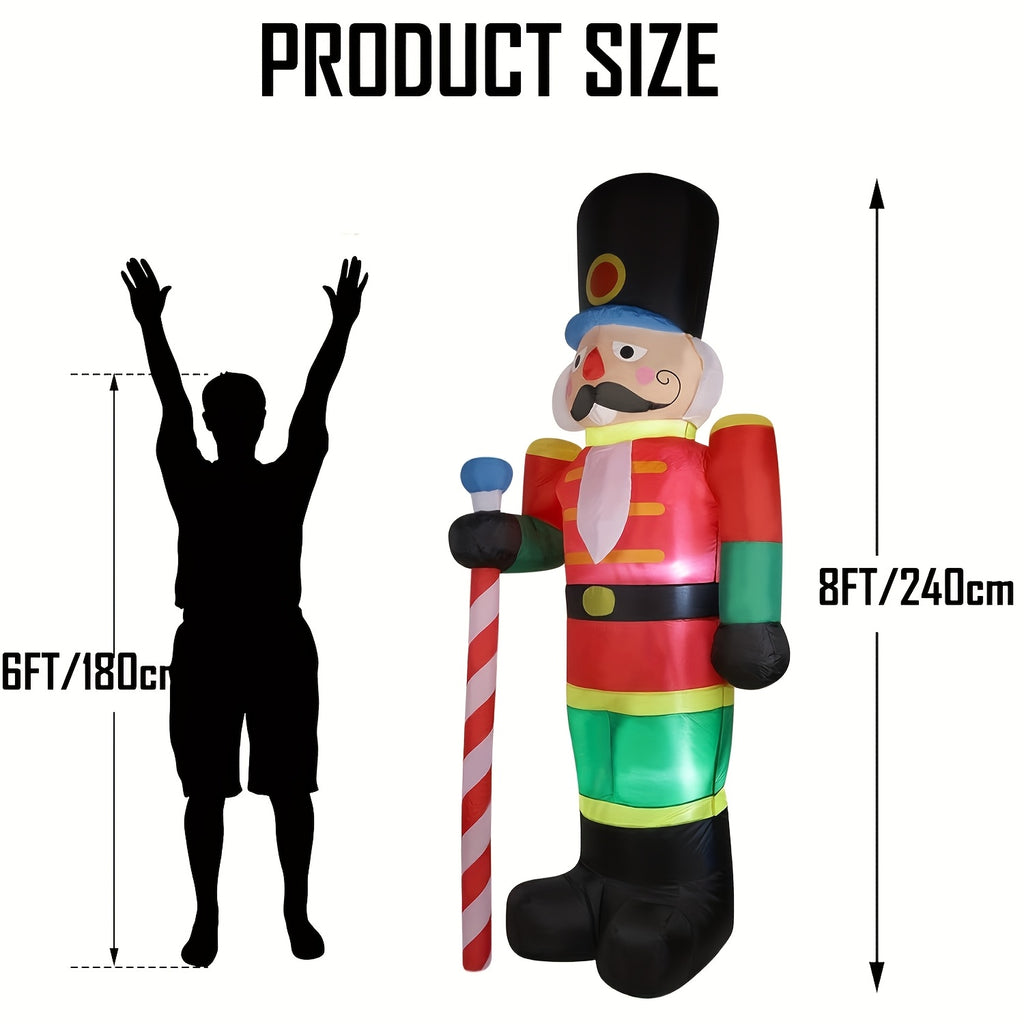 8ft christmas inflatables christmas inflatables nutcracker