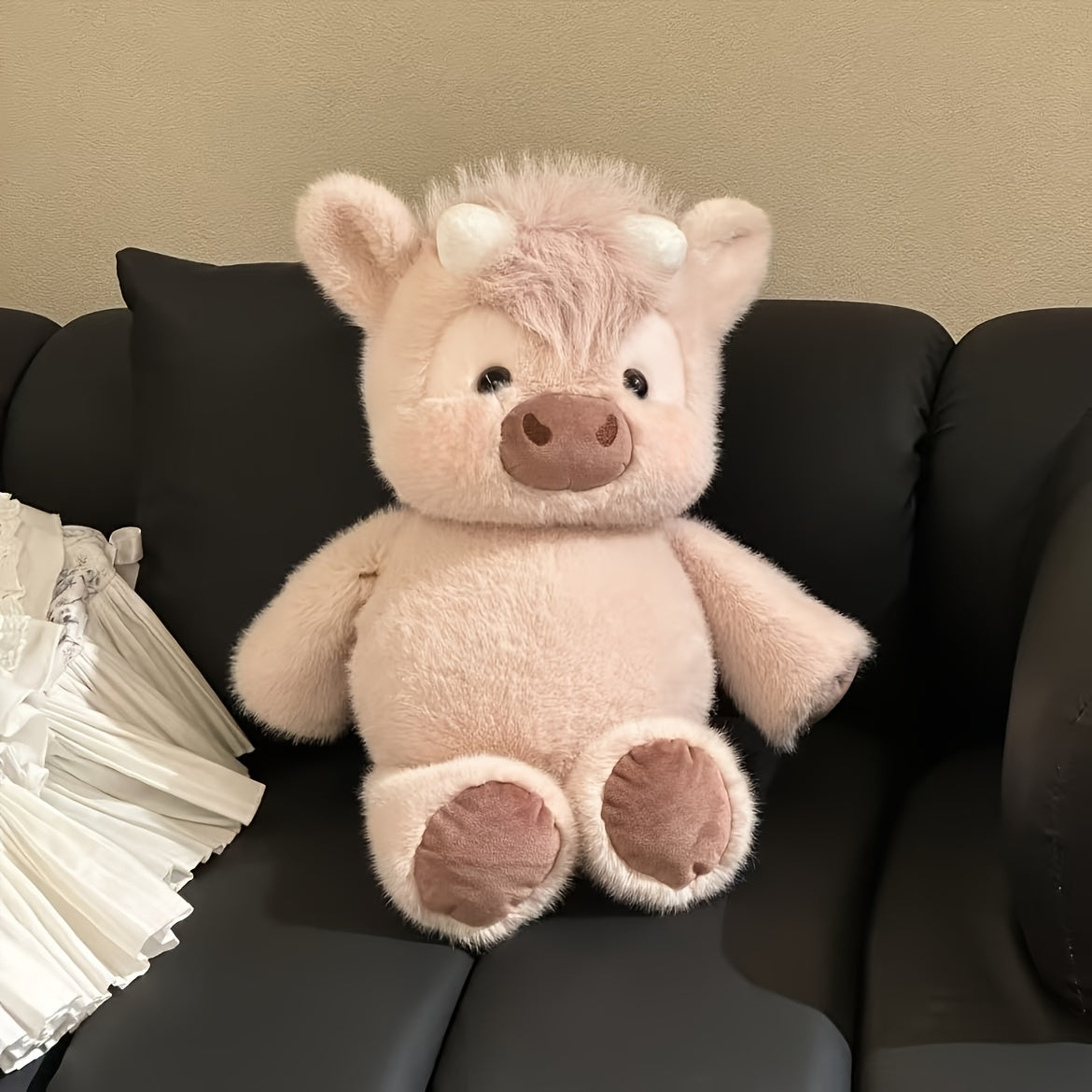 40cm 15 74in kawaii highland cow stuffed animal soft plush