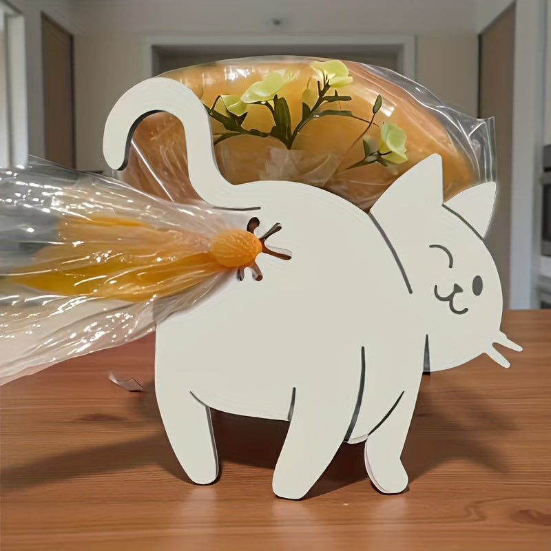 1pc 3d printed cat   bread clip 3d printed