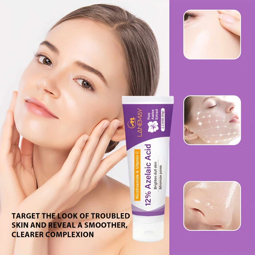 12 azelaic acid cream improves light beige brightens