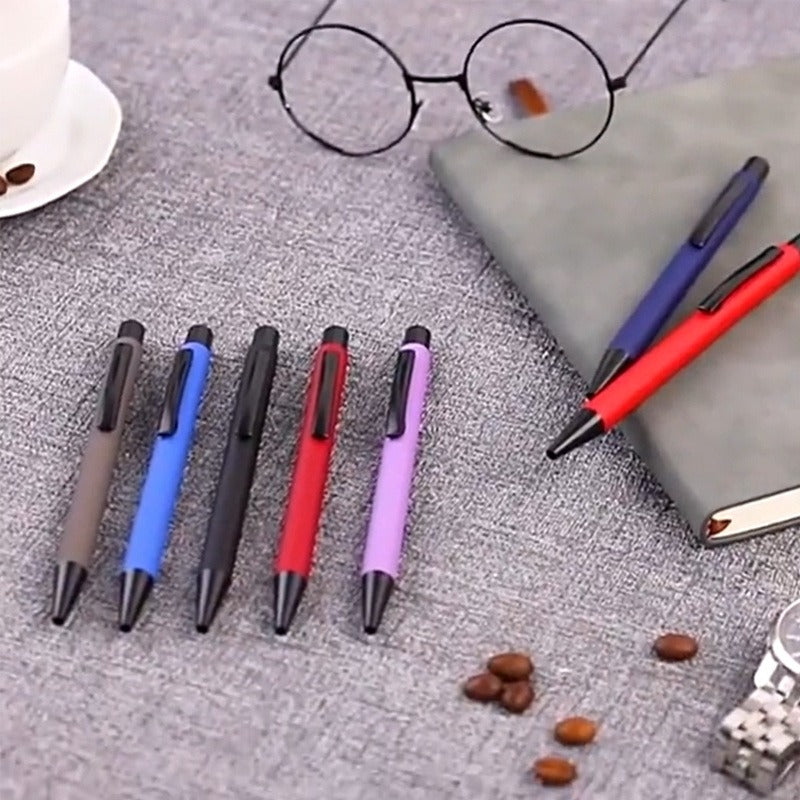 50 custom text logo ballpoint pens new bulk custom pens rich