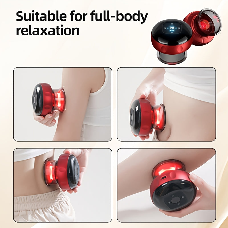 portable usb charging home use full body cupping acupressure