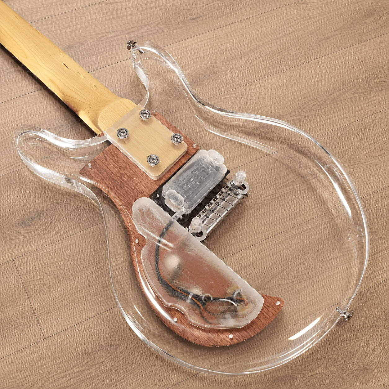 guitar maple neck     6 string