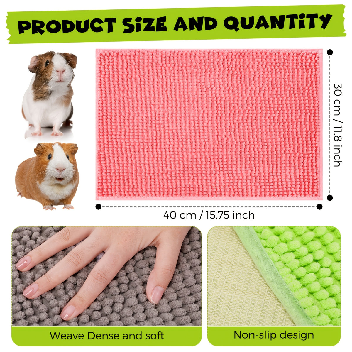 8pcs guinea pig cage liner guinea pig cage bedding reusable