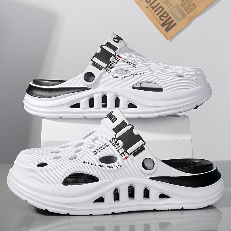 womens wide toe clogs summer slip shoes thick platform