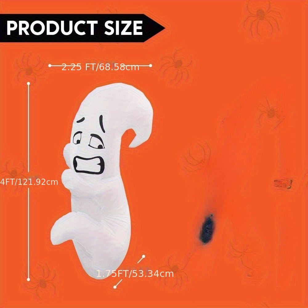 4 ft halloween inflatables ghost outdoor decor blow yard
