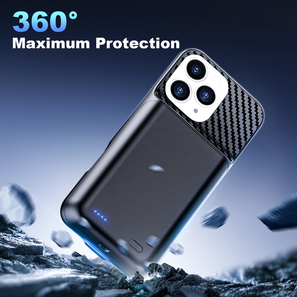 phone case 13800mah battery case   17 16 15 14 13 12