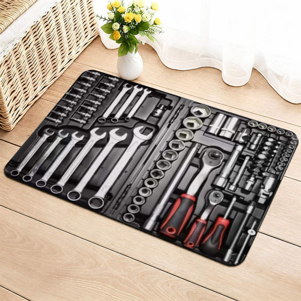 2d flat material door mat outdoor courtyard door mat tool