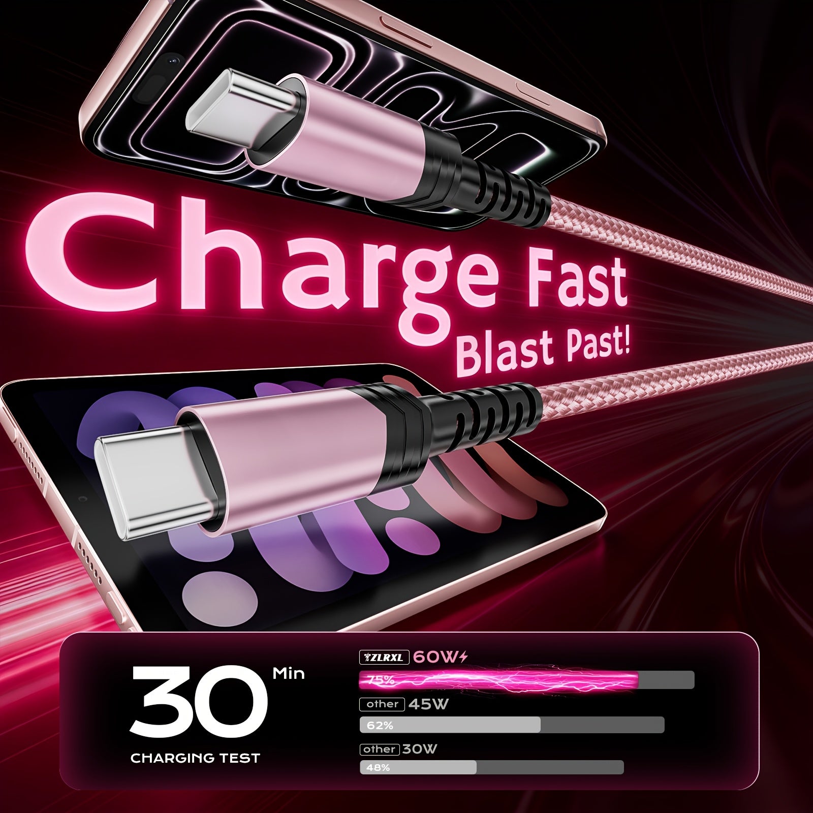 type c type c fast charging cable high speed data