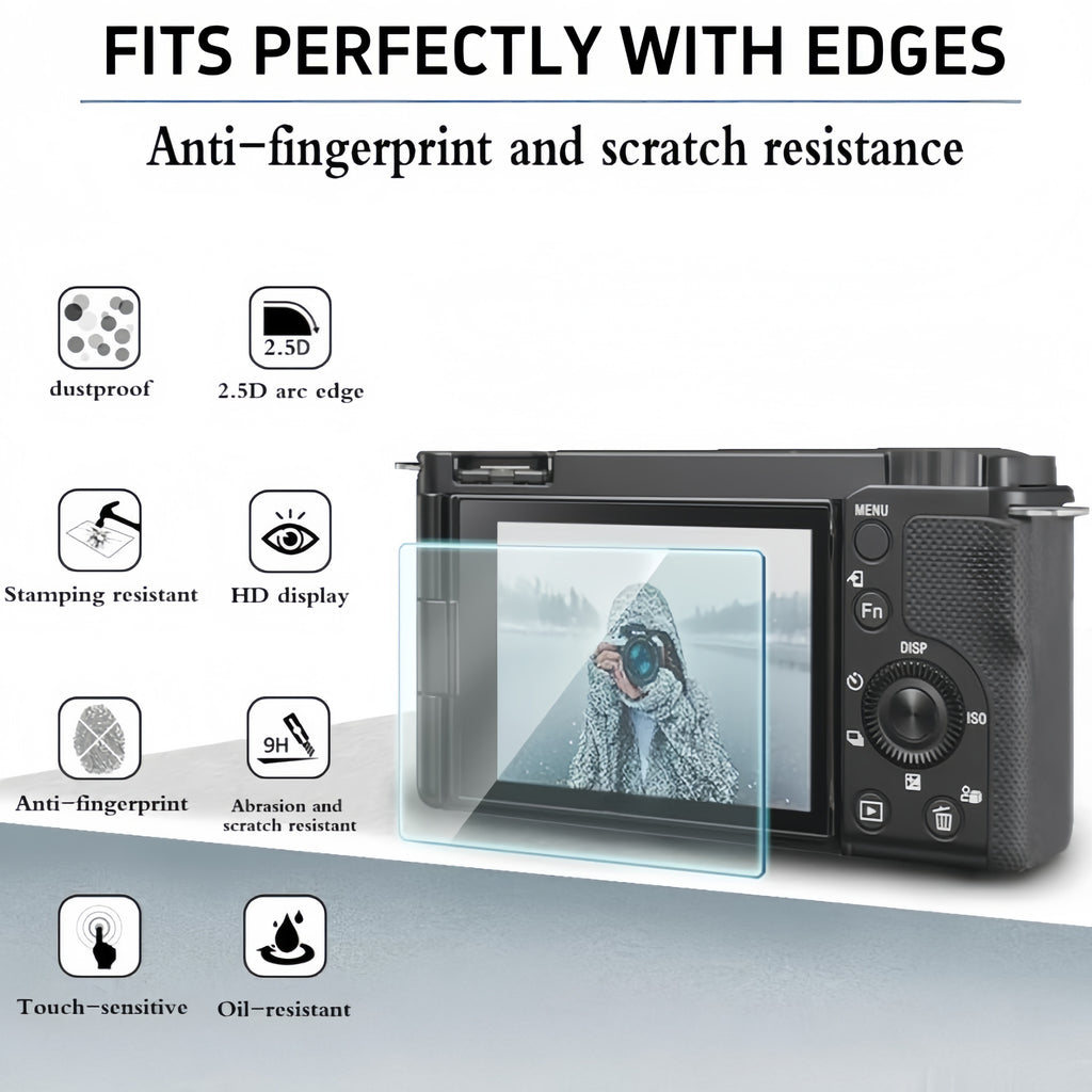 5pcs suitable sony zve10 camera accessories screen protector