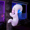 4 ft halloween inflatables ghost outdoor decor blow yard