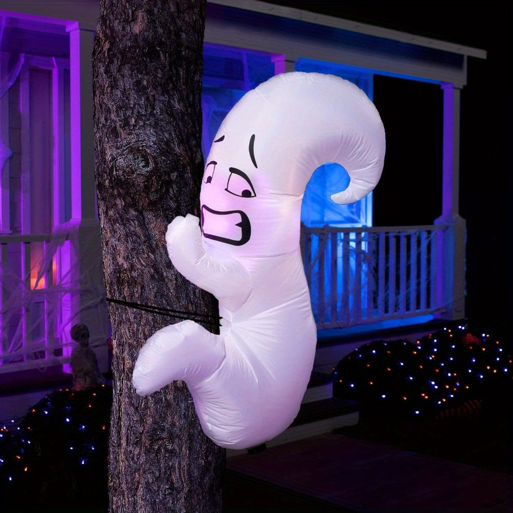 4 ft halloween inflatables ghost outdoor decor blow yard