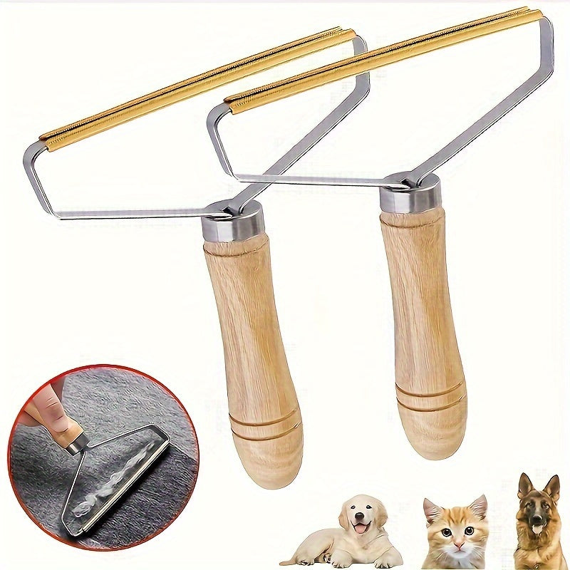2pcs   pet hair remover multi surface fabric clothes