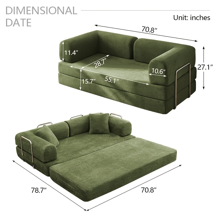 78 7 70 8 59 folding   bed convertible floor sofa