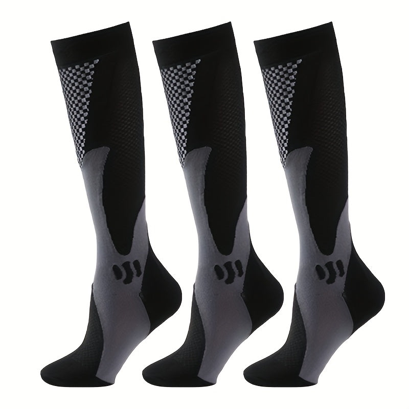 3 pairs compression socks women men compression stockings