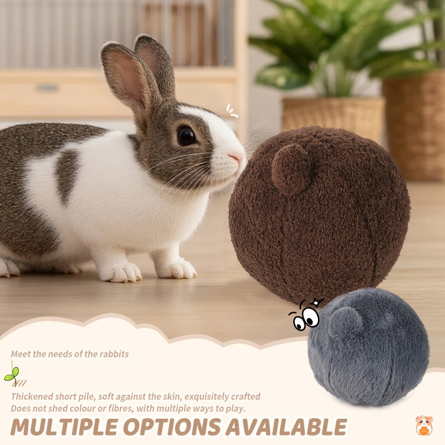 rabbit relax ball nest pillow two color bunny