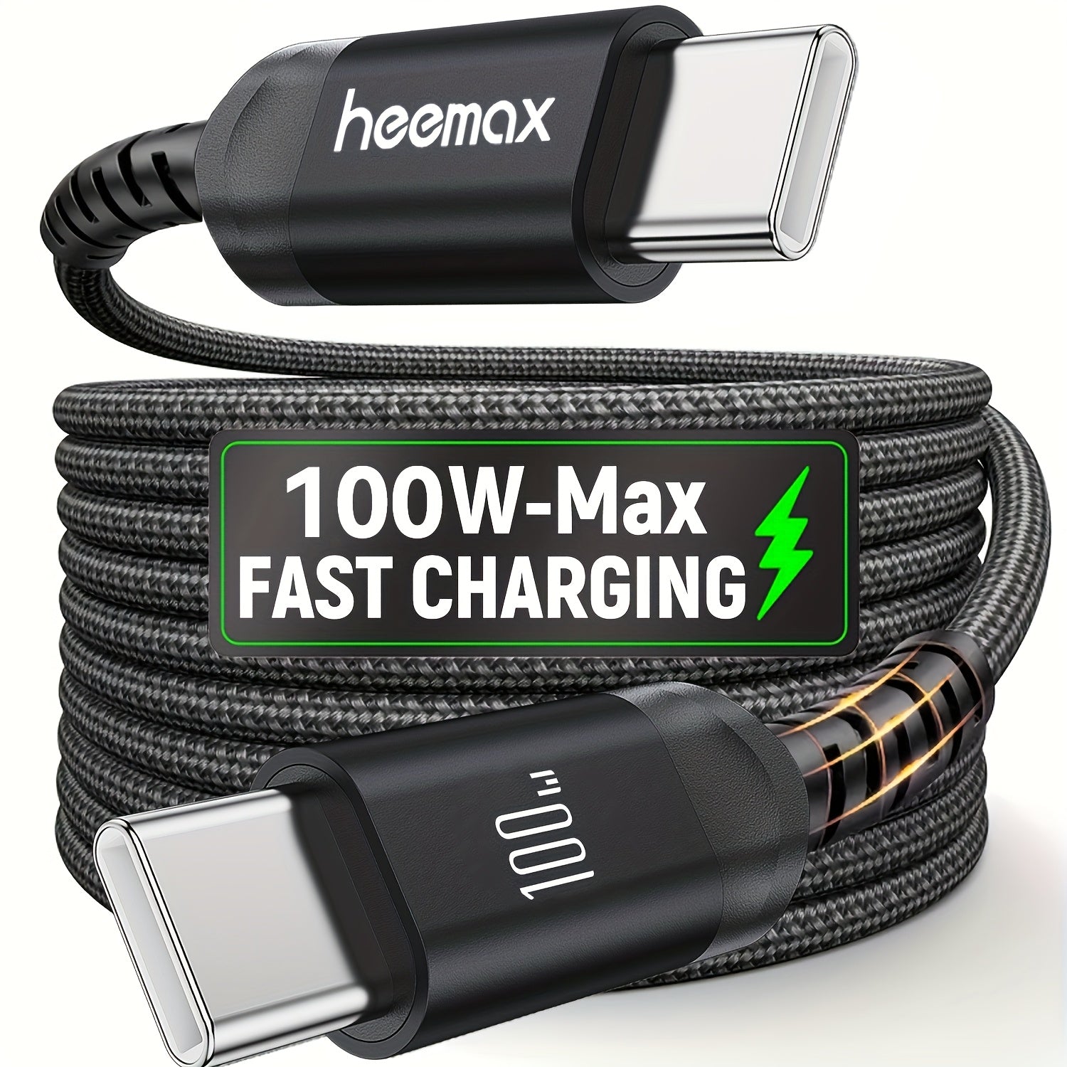 100w   charging cable pd3 0 high speed type c