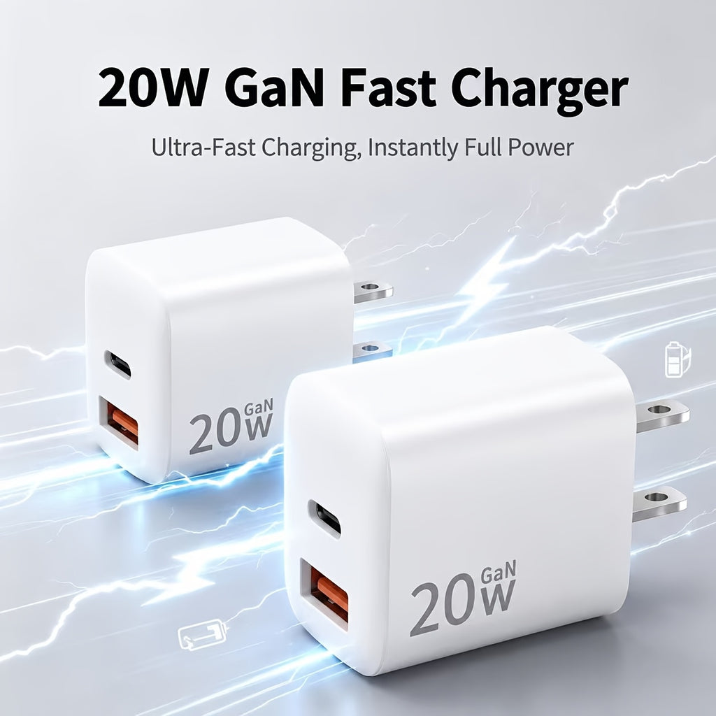 20w type c fast charging mobile phone charger pd usb
