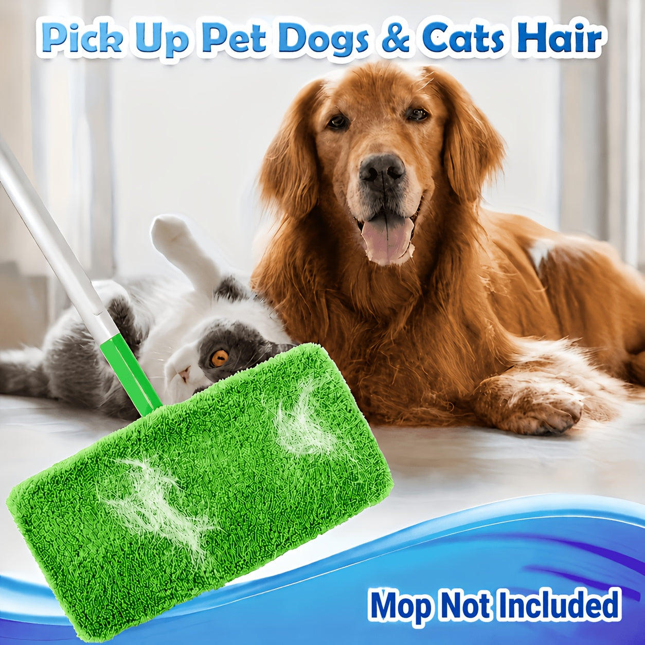 10pcs   reusable mop pad covers compatible 10 inch