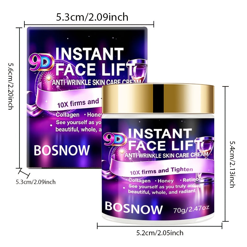 skincare 9d instant firming lifting cream formulated safe