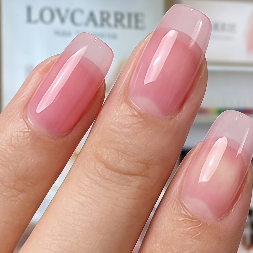 clear pink nail strengthener keratin