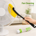 2pcs home fan dust brushes suitable cleaning fans air
