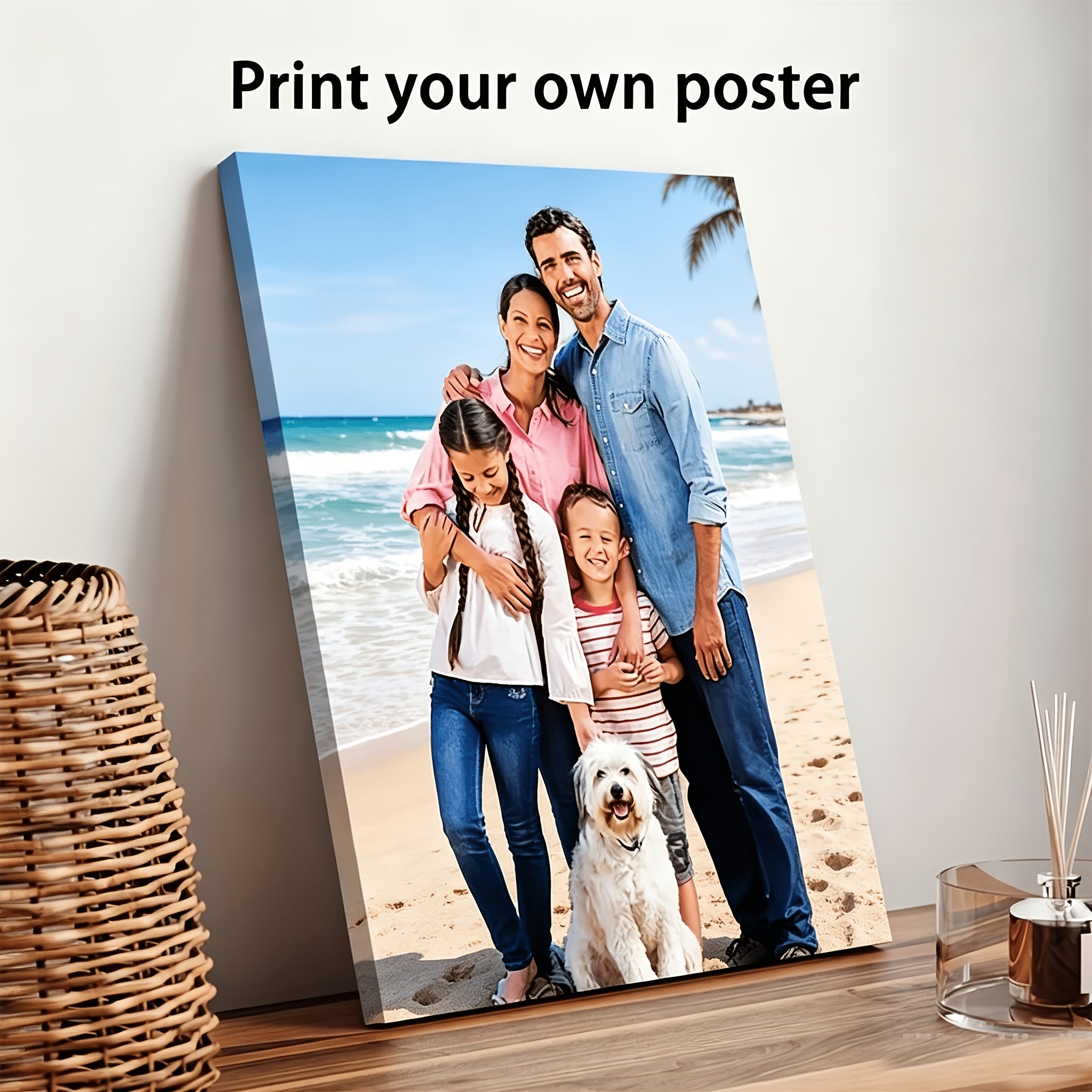 2d flat 2d flat 2d flat 1pc customizable canvas art pine