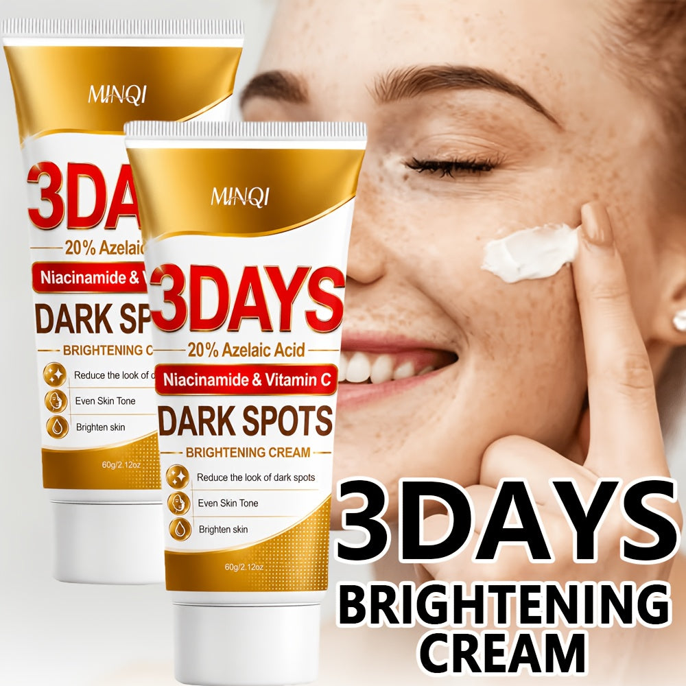 2pcs 3 day pore dark spot brightening cream cooling de