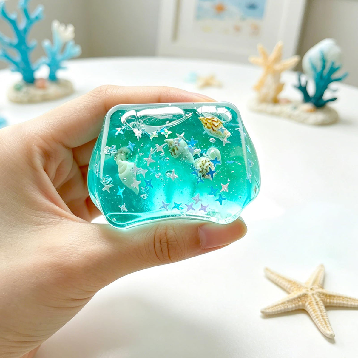 cube   shell squeeze toy soft slow rebound sensory