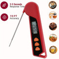 1pc folding barbecue thermometer stainless steel temperature