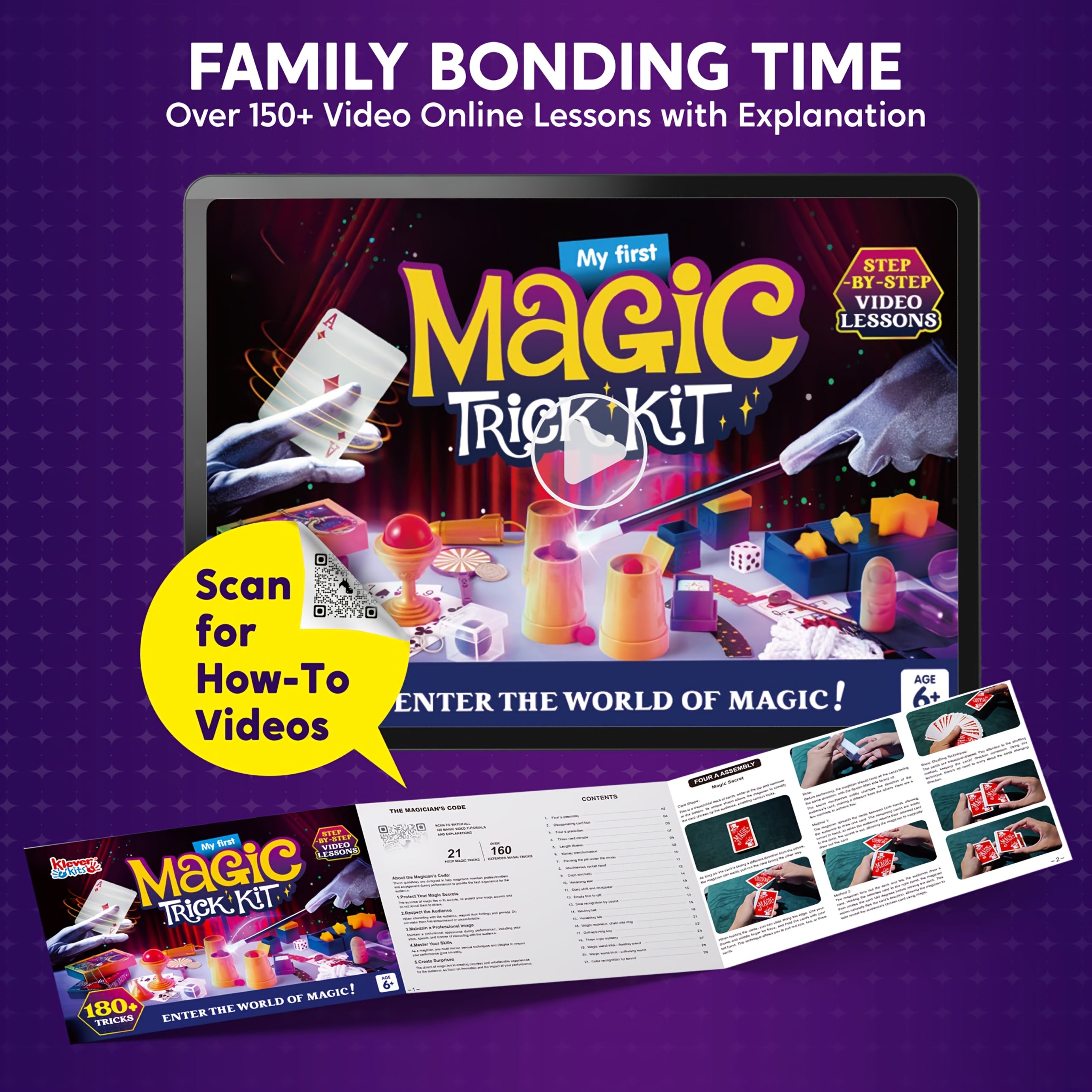 180 magic trick set