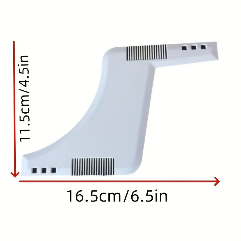 set 2 mens beard styling templates 2025 edition precise